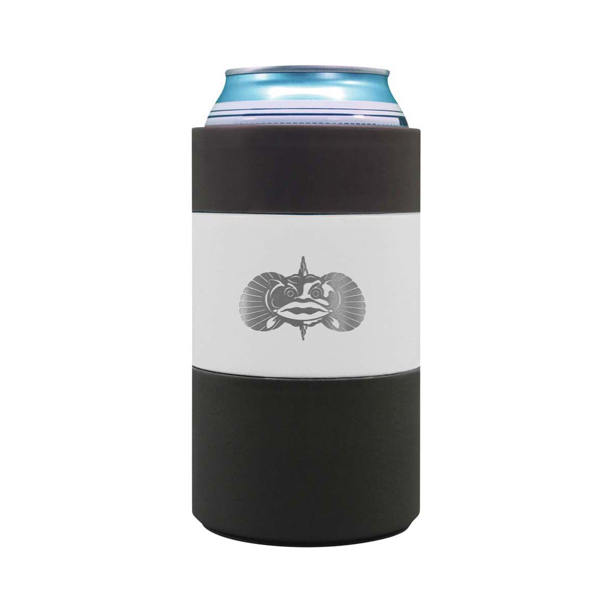 Toadfish Non Tipping Can Cooler White, White, bcf_hi-res