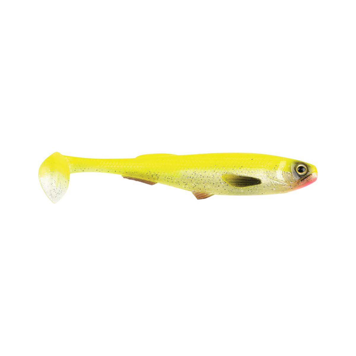 Pro Lure XL Shad Soft Plastic Minnow 150mm Chartreuse UV, Chartreuse UV, bcf_hi-res