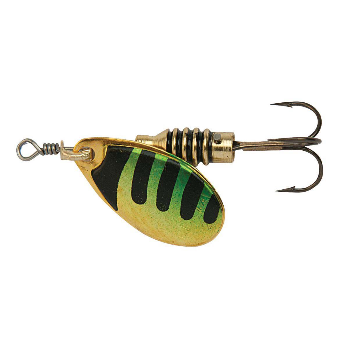 Celta Spinner Lure Size 3 Gold Green Black, Gold Green Black, bcf_hi-res