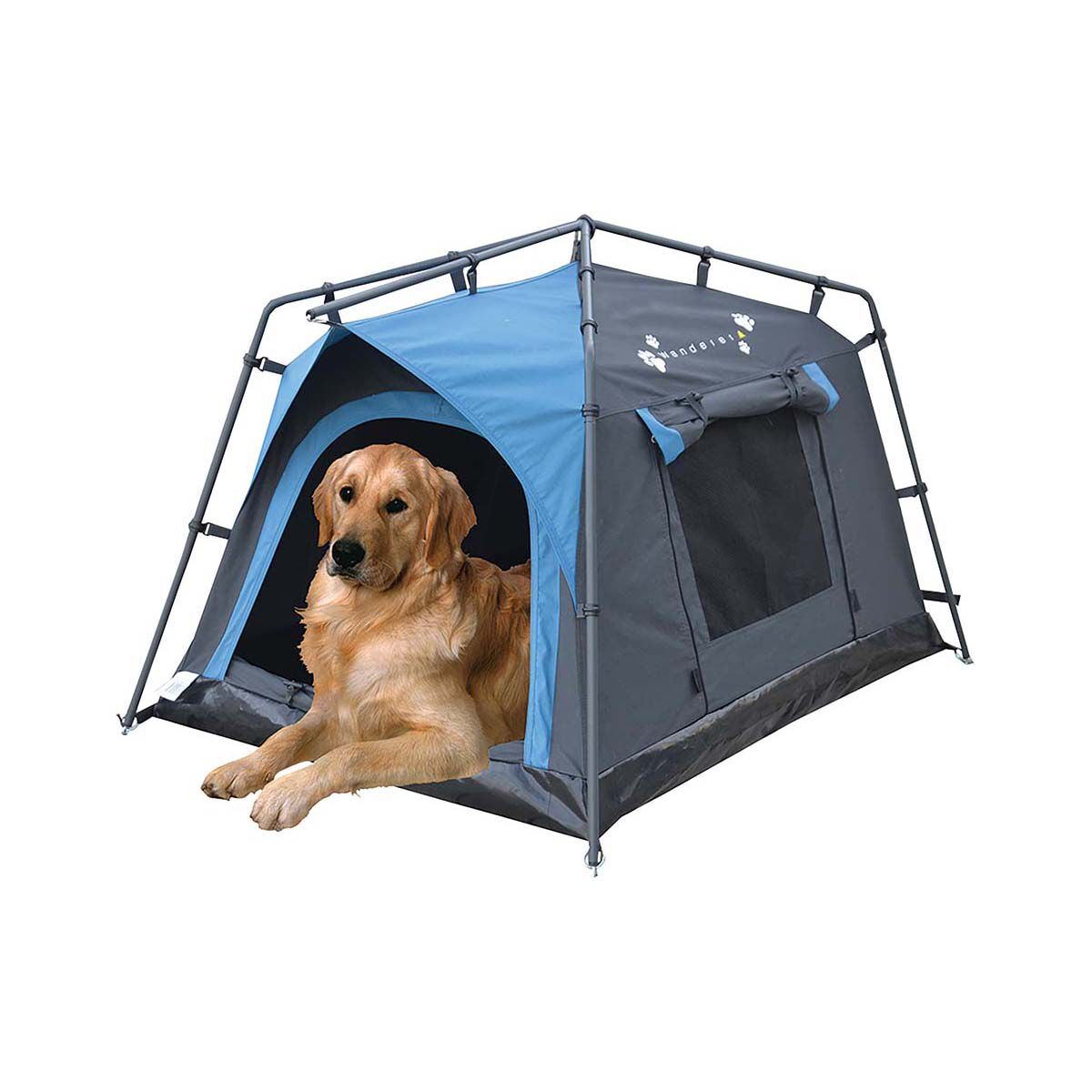 Portable dog top kennels for camping