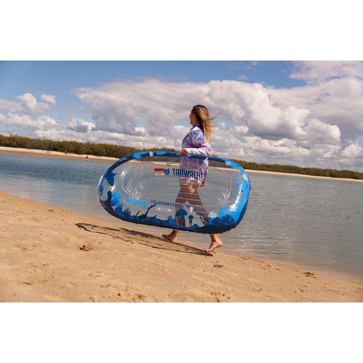 Tahwalhi Junior Clear Bottom Inflatable Boat, , bcf_hi-res