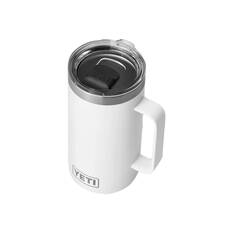 YETI® Rambler® Mug 24 oz (710ml) with MagSlider™ Lid White, White, bcf_hi-res