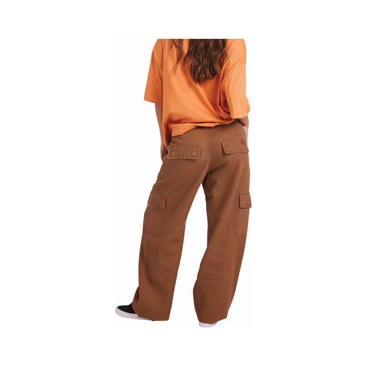 Quiksilver Workwear Cargo Pants for Women, Rawhide, bcf_hi-res