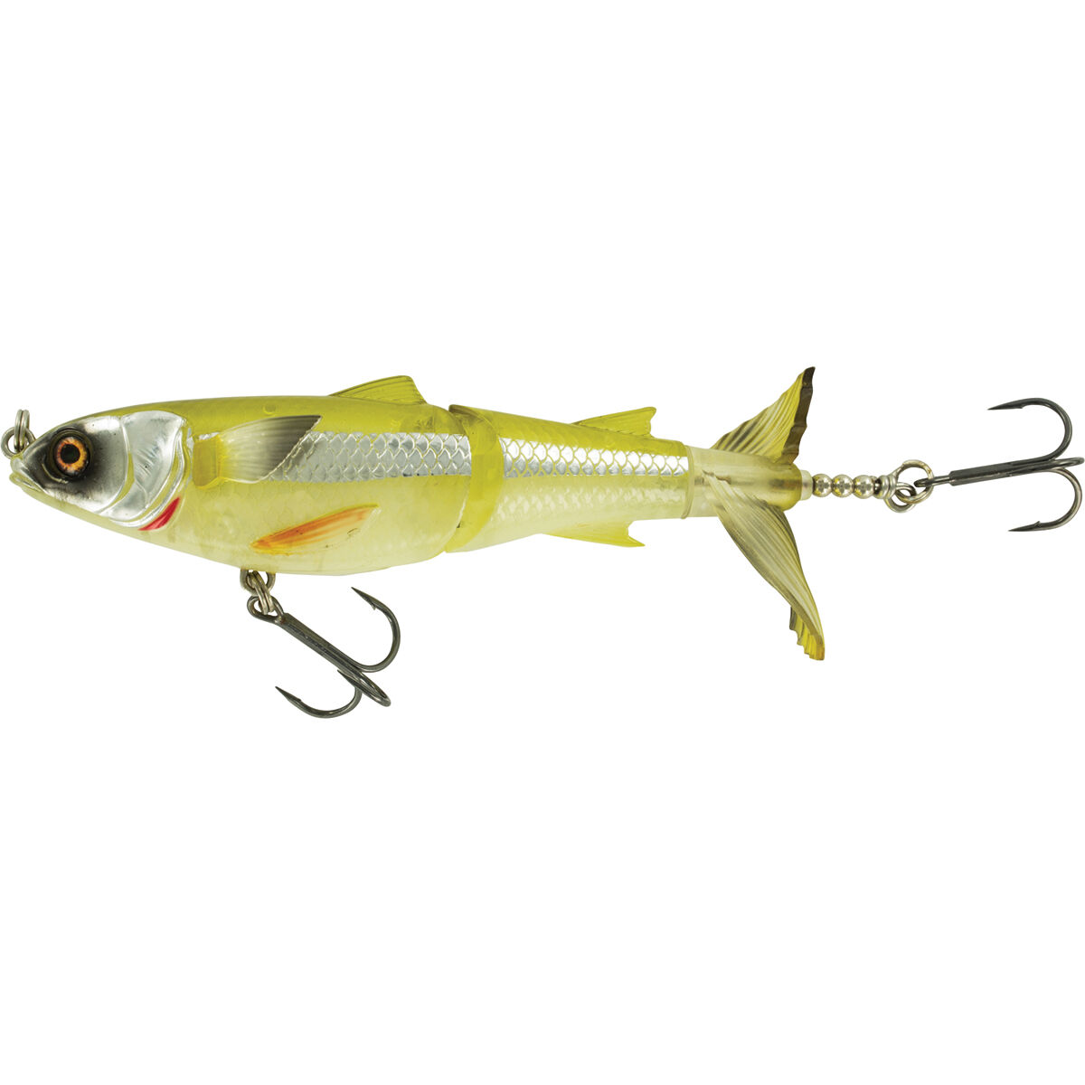 Chasebaits Drunk Mullet Surface Lure 95mm Whiz, Whiz, bcf_hi-res