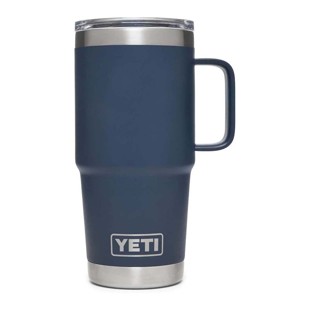20　(591ml)　YETI®　Travel　Navy　Lid　Mug　Rambler®　Stronghold™　BCF　oz　with