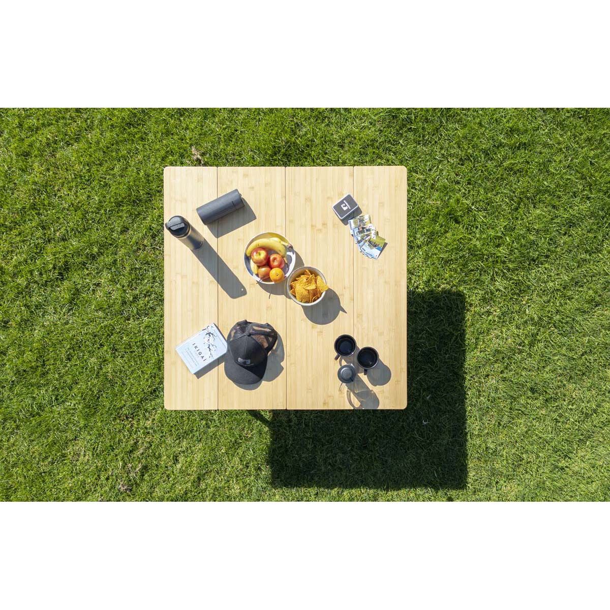 Zempire Kitpac Pro Extra Large Bamboo Camping Table, , bcf_hi-res