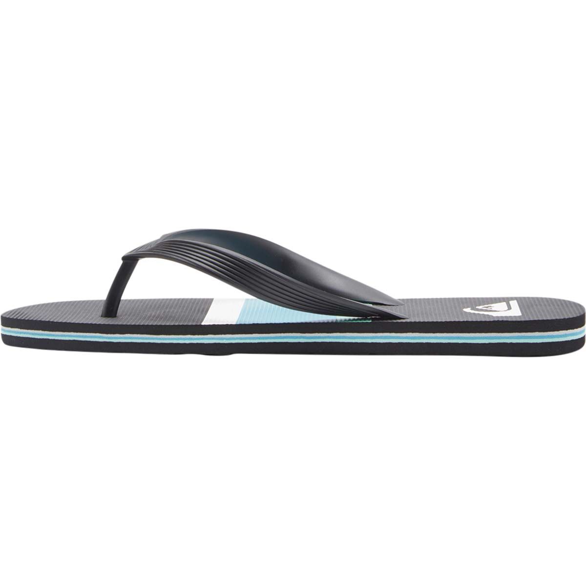 Quiksilver Men's Molokai Core Thongs, Black, bcf_hi-res
