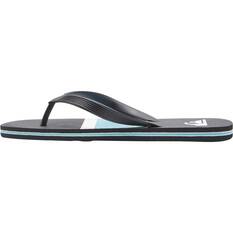 Quiksilver Men's Molokai Core Thongs, Black, bcf_hi-res