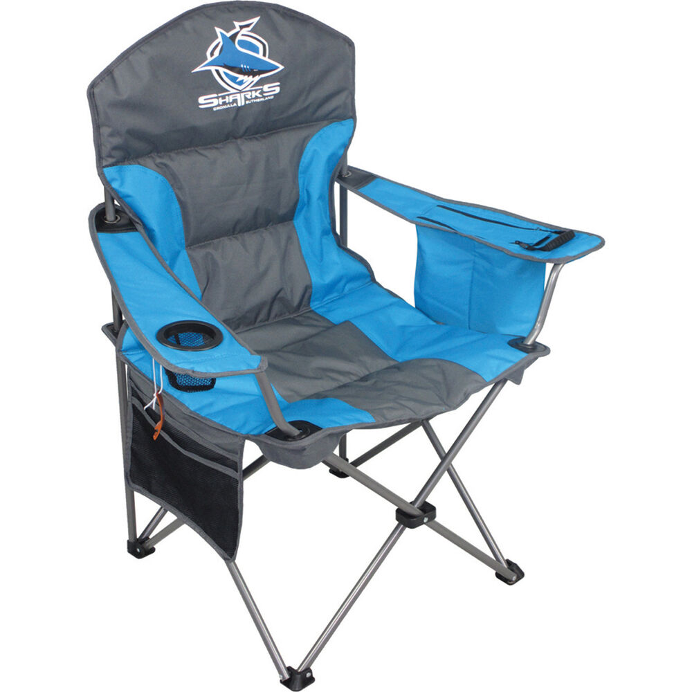 NRL Sharks Camp Chair BCF