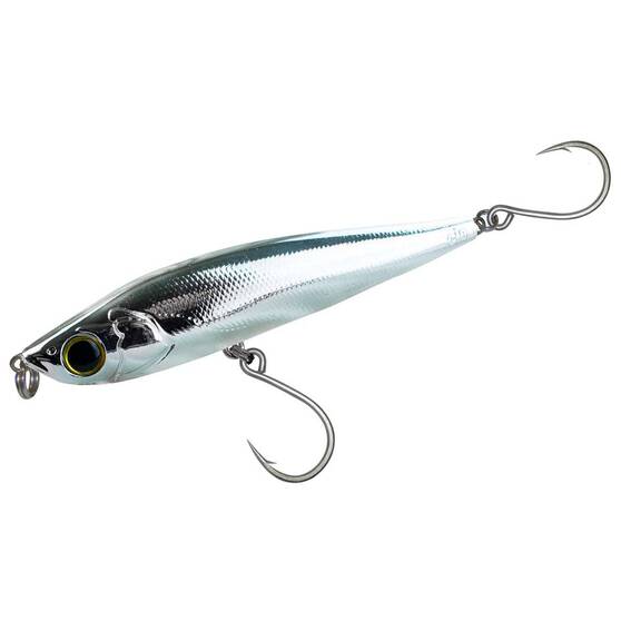 CID Shiverstick Stickbait Lure 125mm Chrome, Chrome, bcf_hi-res