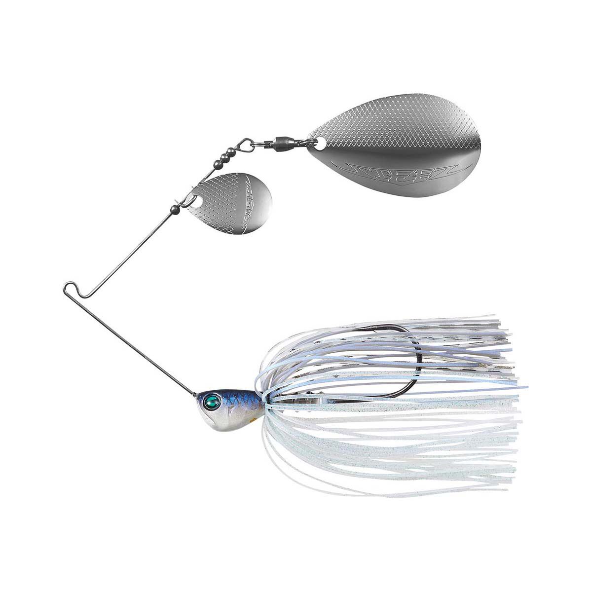 Daiwa Steez Asroc Spinnerbait Lure 3/8oz Blue Shad BCF