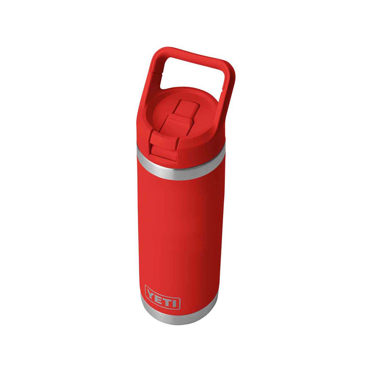 YETI&reg; Rambler&reg; Straw Bottle 18 oz (532 ml) Rescue Red, Rescue Red, bcf_hi-res