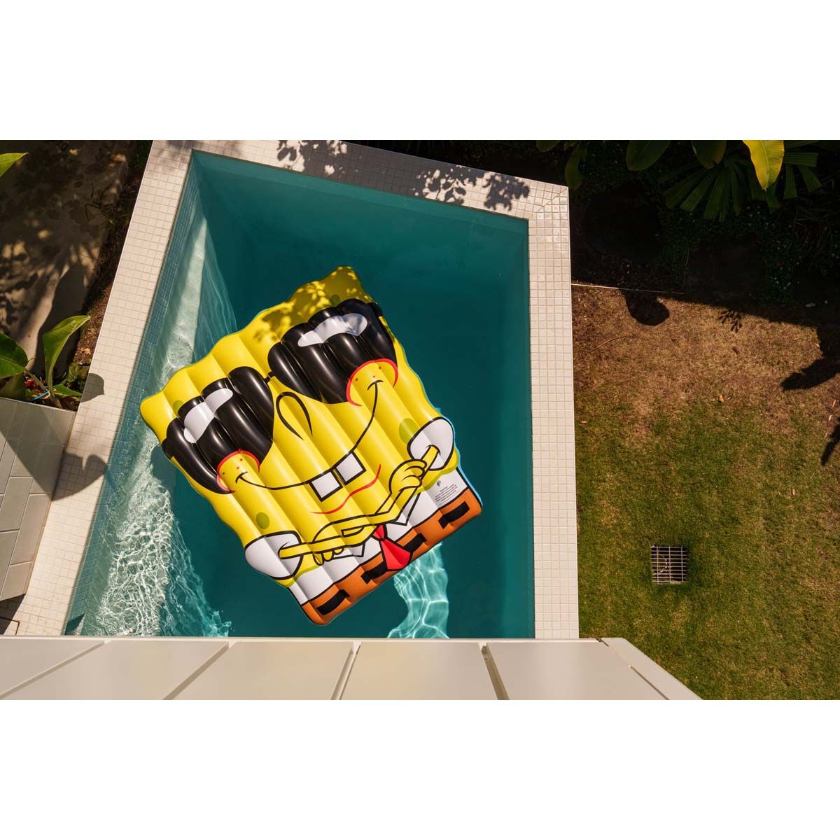 SpongeBob With Sunnines Pool Inflatable, , bcf_hi-res