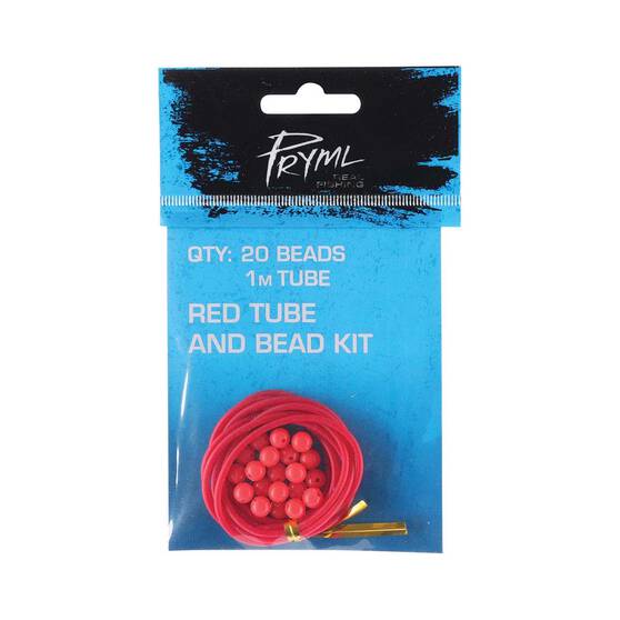 Pryml  Lumo Tube and Beads Kit Assorted Red, Red, bcf_hi-res