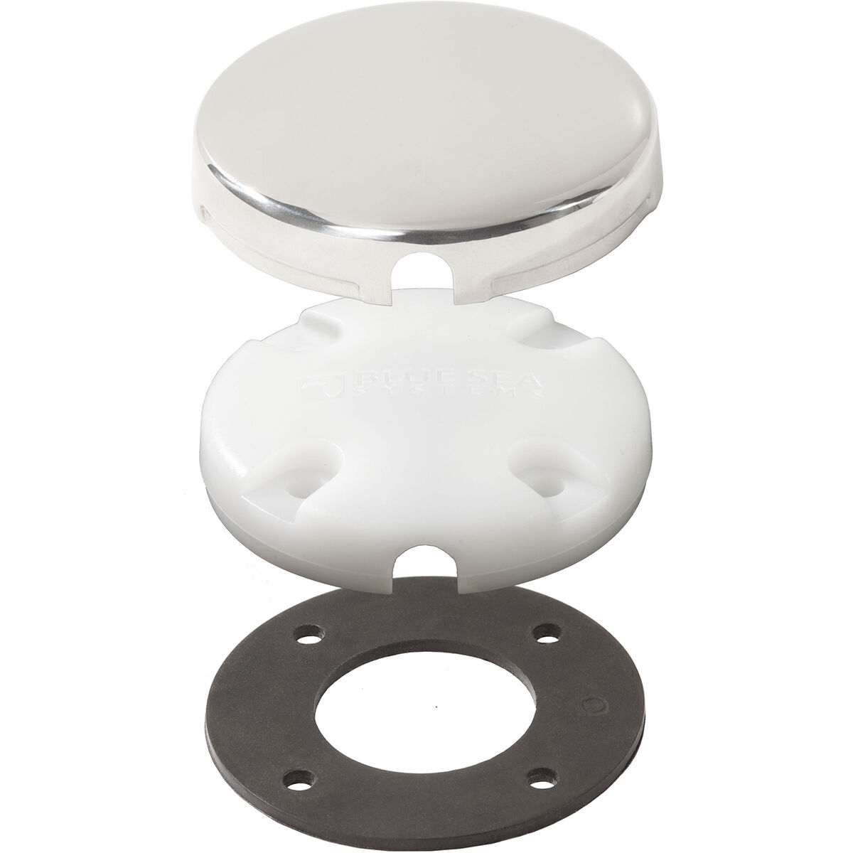 Blue Sea Systems CableClam Side Entry with Stainless Cover, , bcf_hi-res