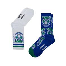 Foot-ies New Zealand Warriors Sneaker Socks 2 Pack, , bcf_hi-res
