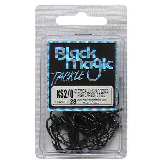Black Magic KS Hooks 2 / 0 28 Pack, , bcf_hi-res