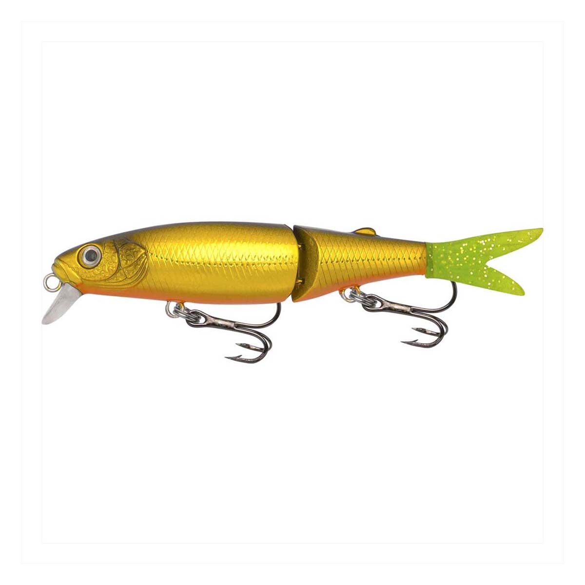 Fishcraft Squirmer Minnow Hard Body Lure 90mm Black Gold, Black Gold, bcf_hi-res
