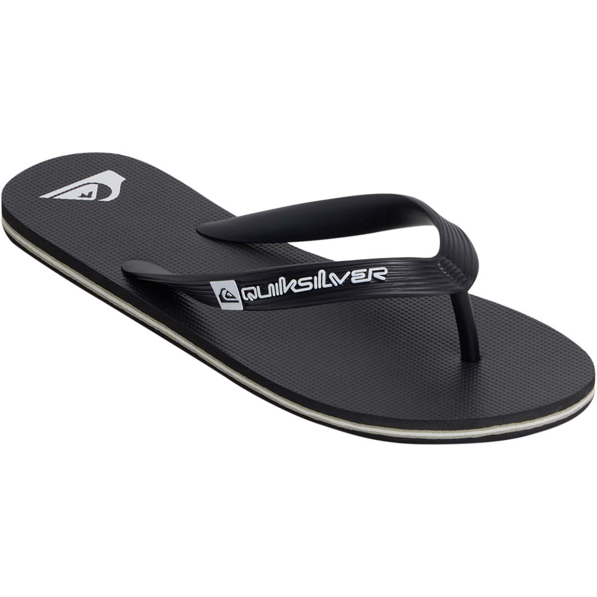 Quiksilver Women&rsquo;s Java Thongs, Black, bcf_hi-res