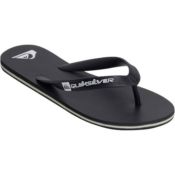 Quiksilver Women’s Java Thongs, Black, bcf_hi-res