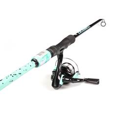 Okuma Fin Chaser X Spinning Combo Sea Foam 6ft 6in, Sea Foam, bcf_hi-res