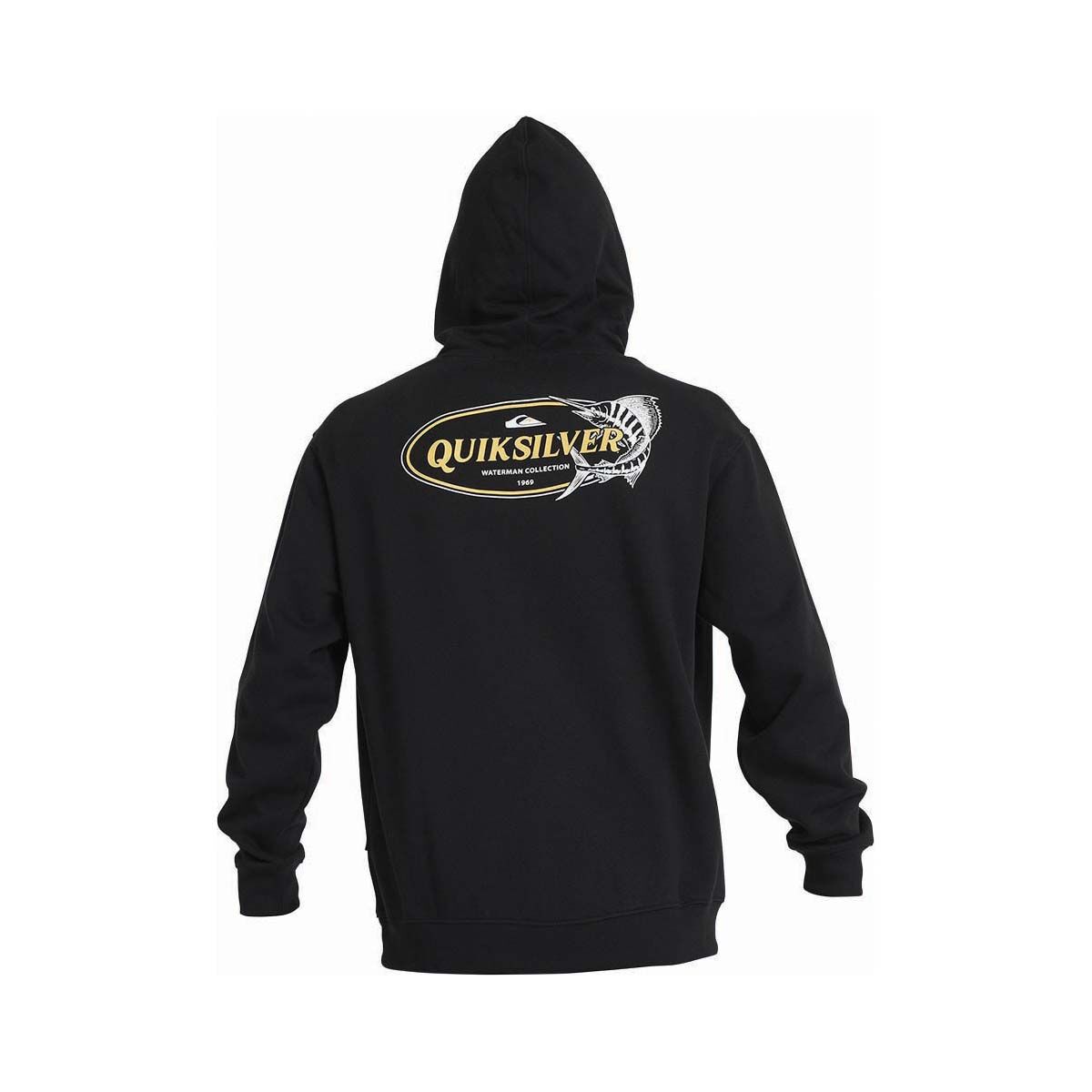 Quiksilver Men&rsquo;s Swordfish Pullover Hoodie Black S, Black, bcf_hi-res