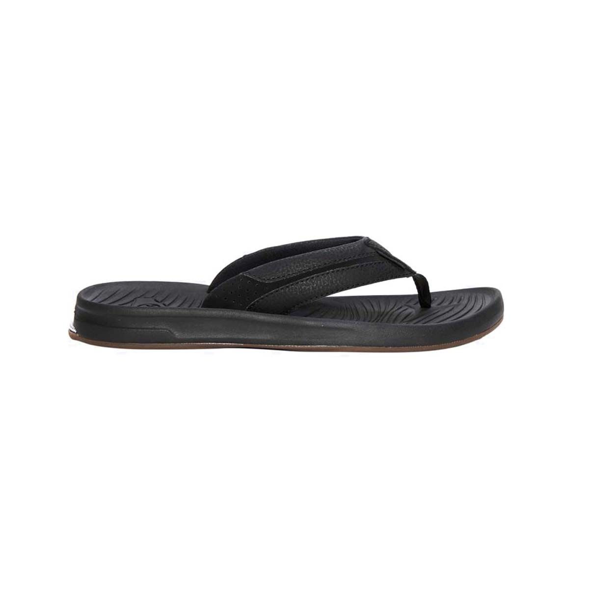 Quiksilver Men&rsquo;s Travel Oasis Thongs, Black, bcf_hi-res