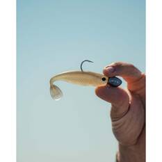Nomad Live Ops Dozer Minnow Soft Plastic Lure 5in Chartreuse UV, Chartreuse UV, bcf_hi-res