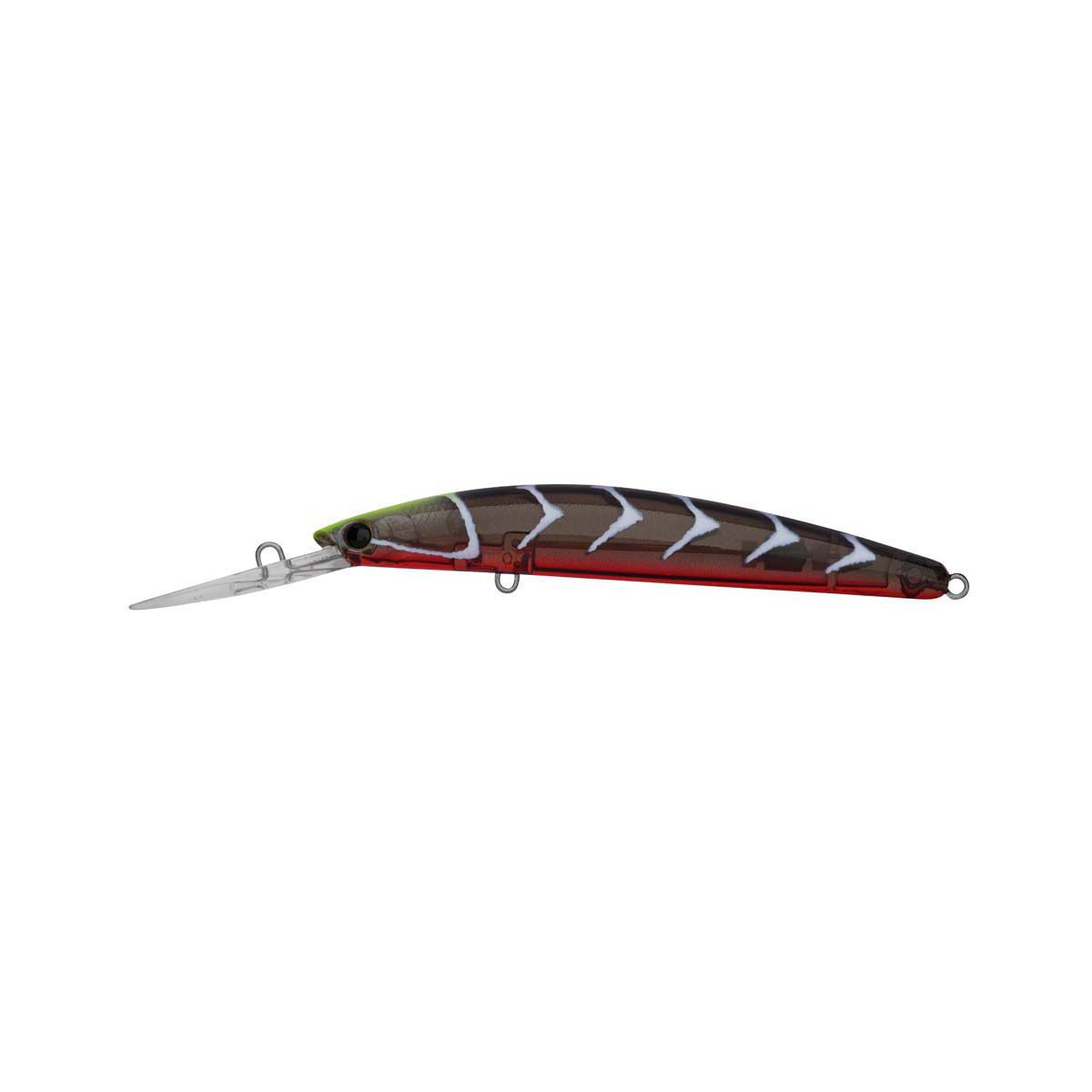 Daiwa Double Clutch IZM 95SP-G Hard Body Lure 95mm Ghost Black Red Suji, Ghost Black Red Suji, bcf_hi-res