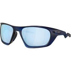 Oakley Lateralis Polarised Sunglasses Matte Transparent Blue with DWP Prizm Lens, , bcf_hi-res