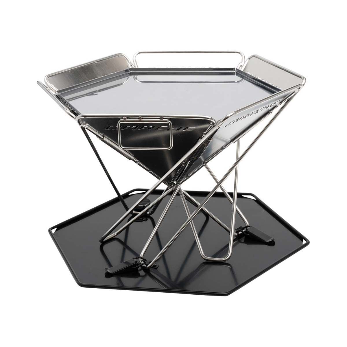 Darche Hexagonal Fire Pit BBQ, , bcf_hi-res