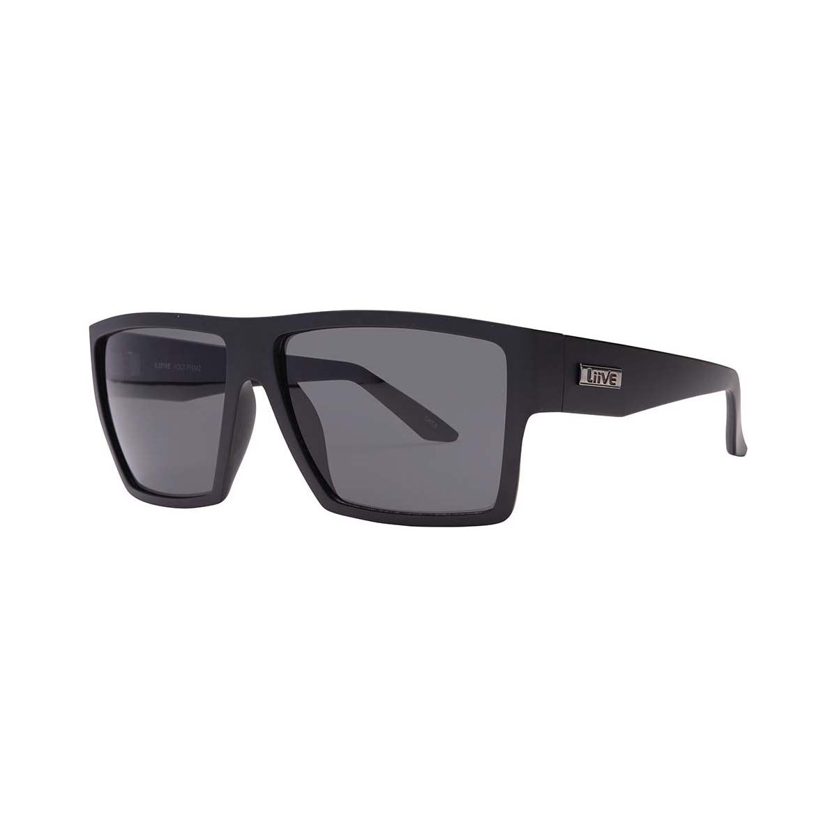 Liive Men&rsquo;s Volt Sunglasses Matt Black with Grey Lens, , bcf_hi-res