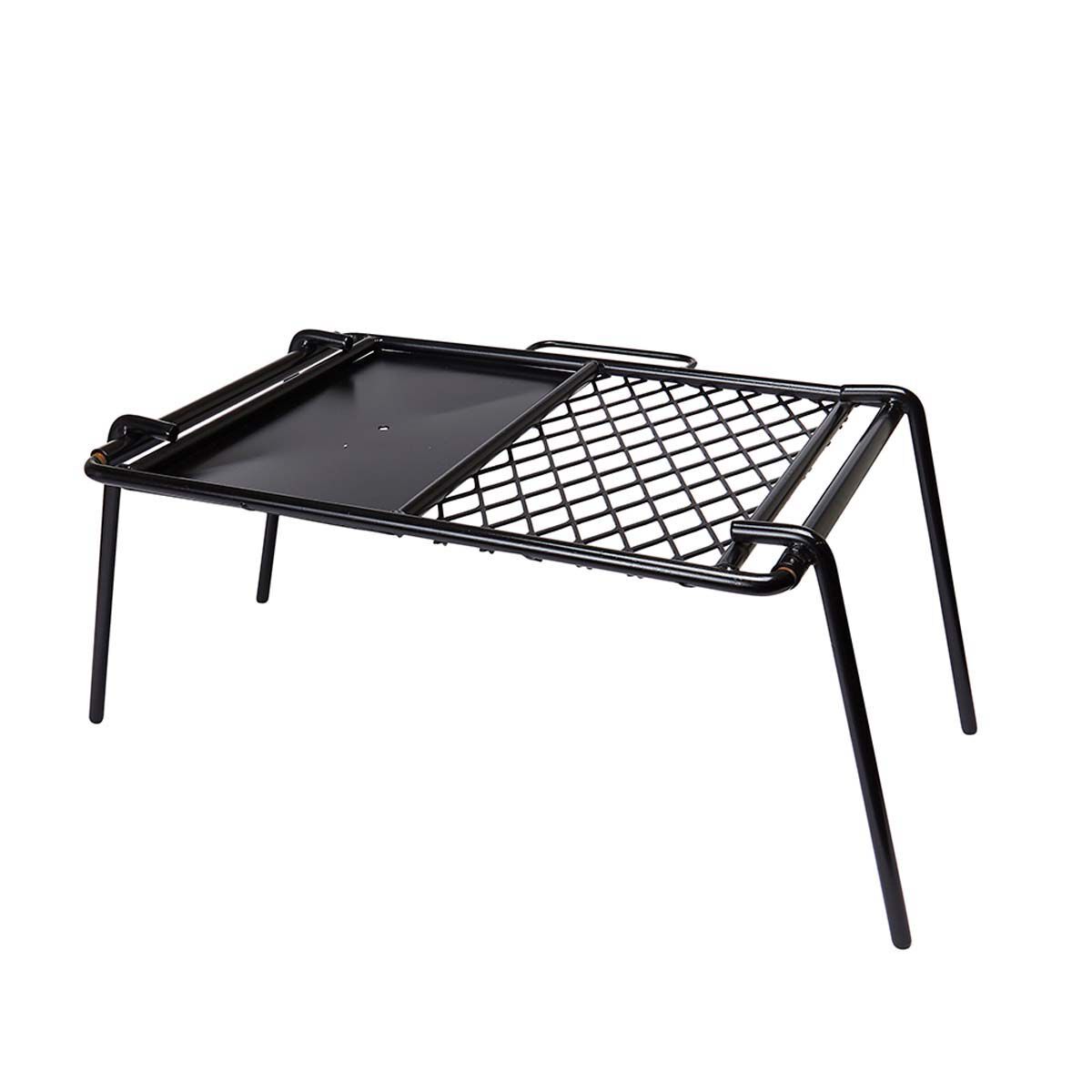 Campfire Mesh Grill and Flat Plate Combo 46x33cm, , bcf_hi-res