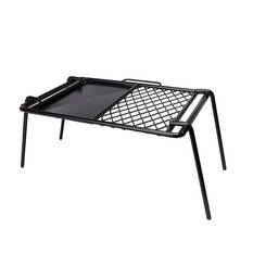 Campfire Mesh Grill and Flat Plate Combo 46x33cm, , bcf_hi-res
