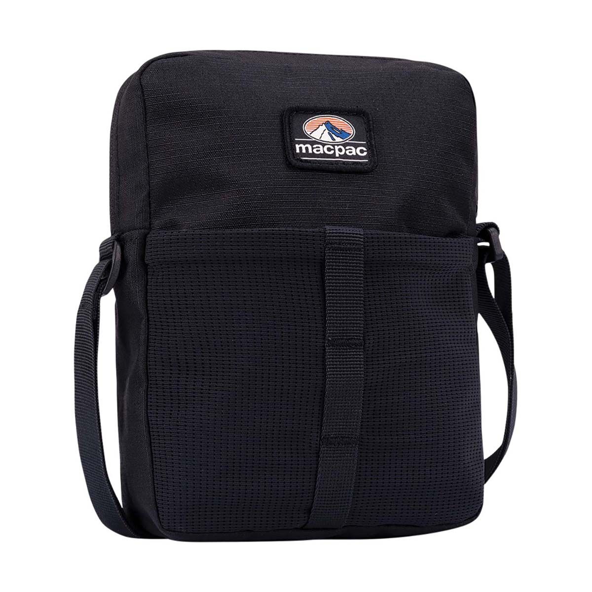 Macpac Wilderness Crossbody Bag Black, Black, bcf_hi-res