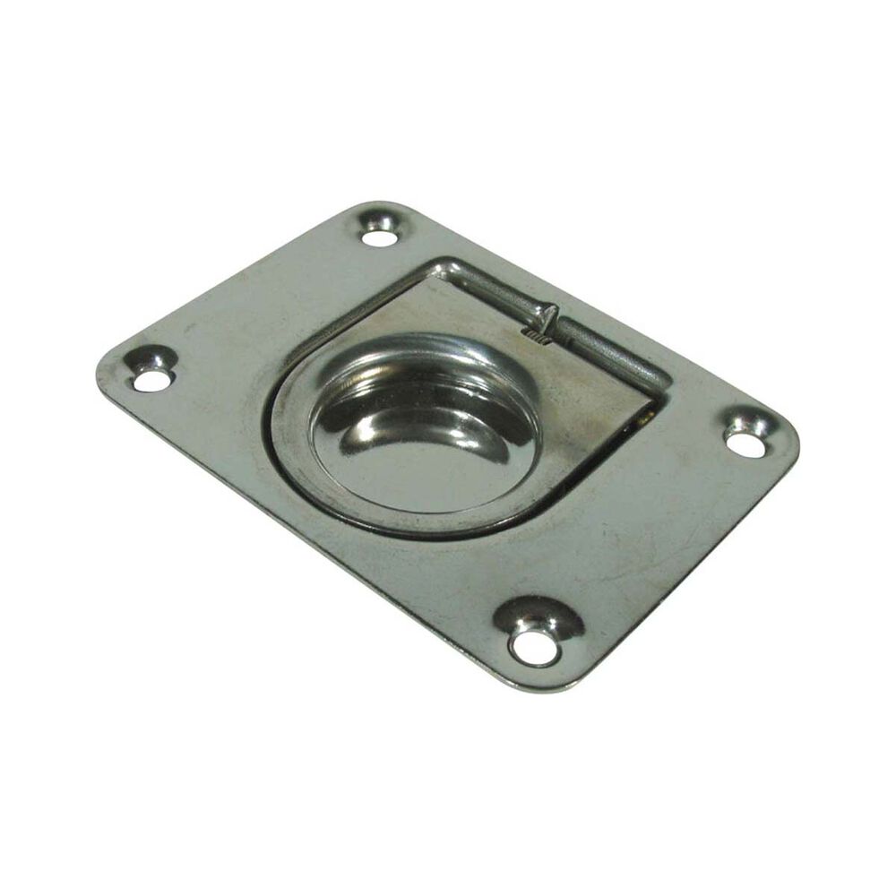 BLA Stainless Steel Lift Ring with Springs 76x57mm | BCF