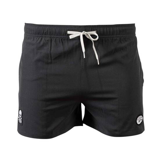 Tide Apparel Men's Yabbies Beach Shorts Charcoal 32, Charcoal, bcf_hi-res
