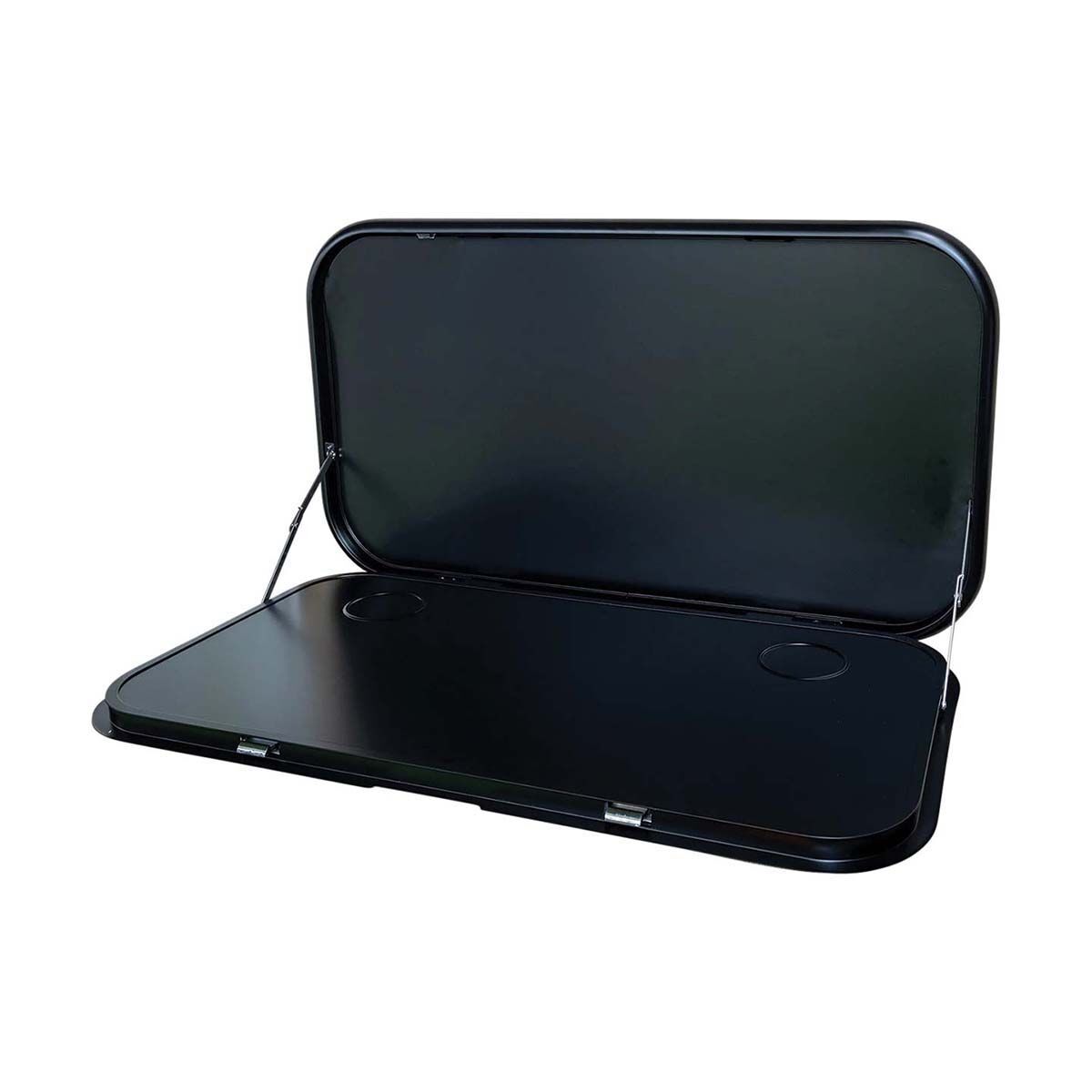 Aussie Traveller Caravan Table Black, Black, bcf_hi-res