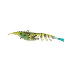Berkley Shimma Shrimp Soft Vibe Lure 100mm Blue Tail Shrimp, Blue Tail Shrimp, bcf_hi-res