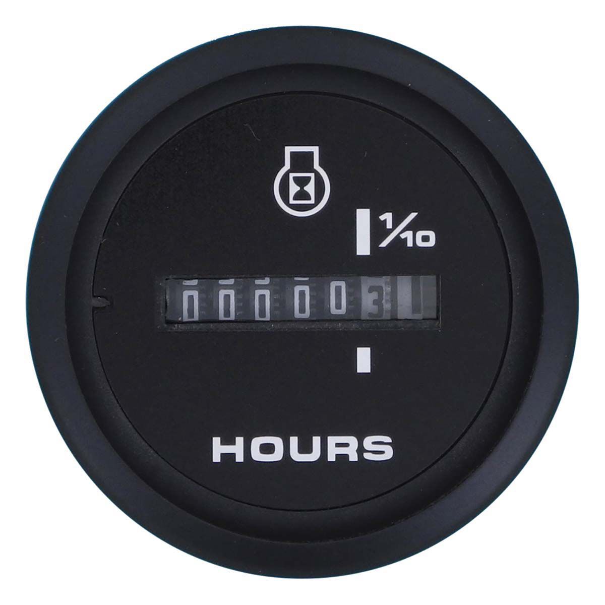 Veethree Black Amega Hourmeter, , bcf_hi-res
