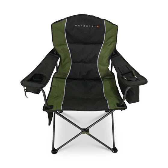 Wanderer Premium Cooler Arm Chair 120kg, , bcf_hi-res