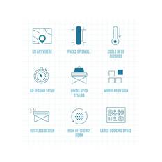 Fireside Portable Popup Fire Pit, , bcf_hi-res