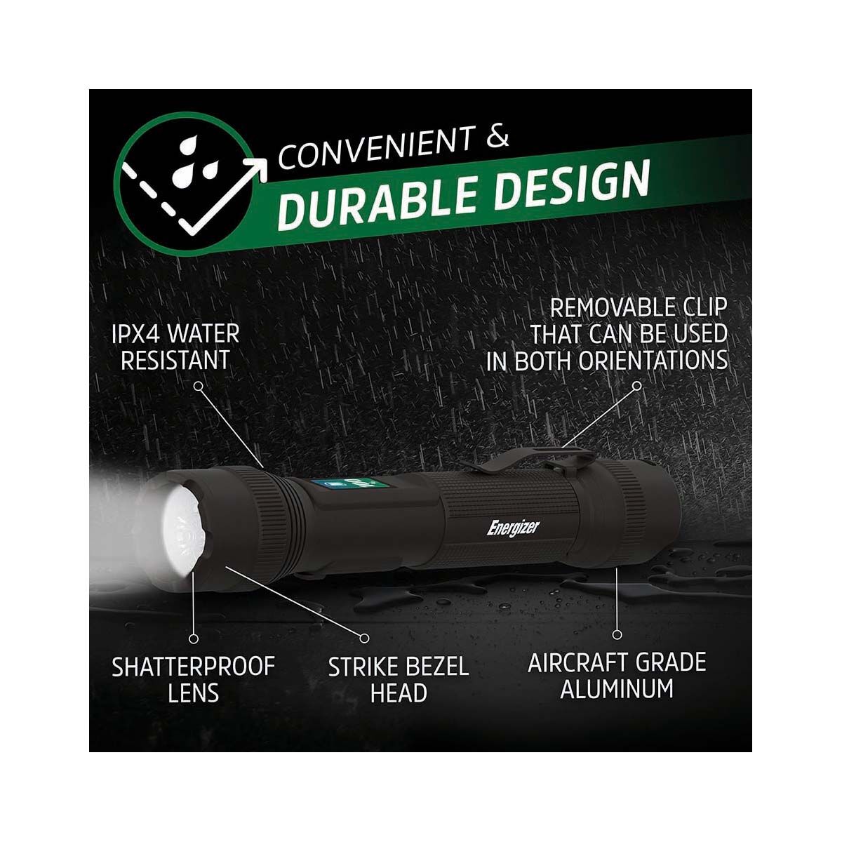 Energizer Rechargeable Torch 1000 Lumen, , bcf_hi-res