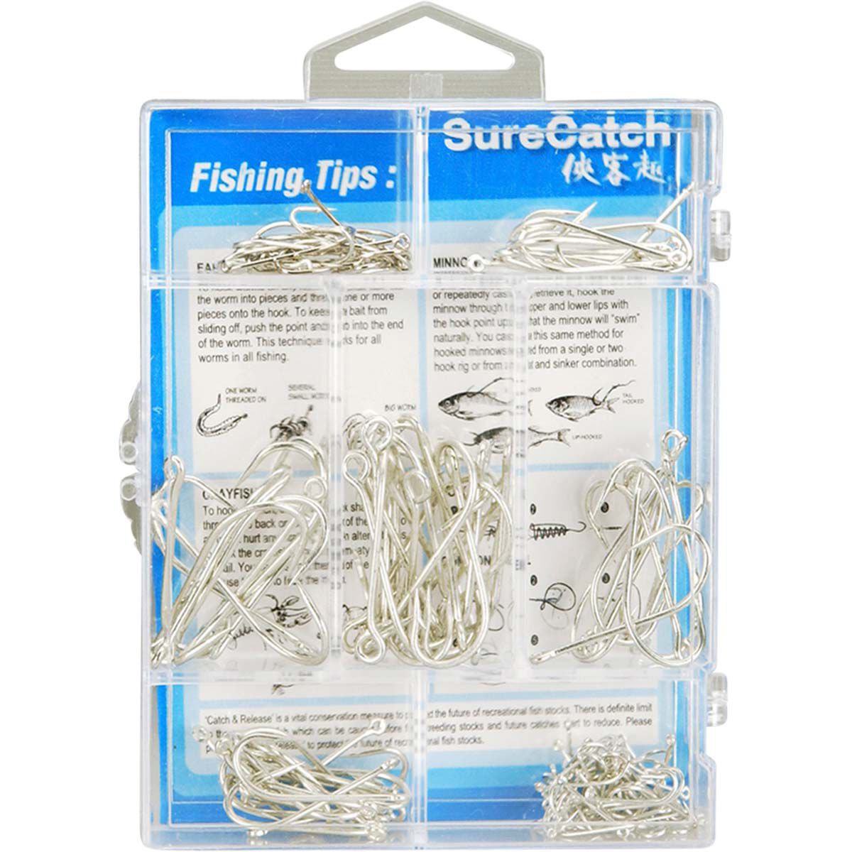 Surecatch Assorted Hooks 140 Pieces, , bcf_hi-res