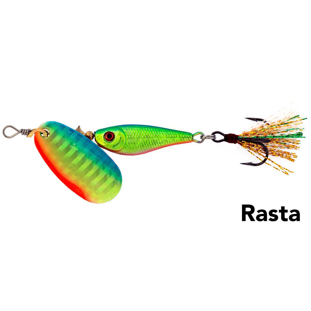 Black Magic Spinmax Spinner Lure 13g Rasta, Rasta, bcf_hi-res