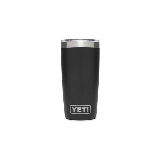 YETI® Rambler® Tumbler 10 oz (296ml) with Magslider™ Lid Black, Black, bcf_hi-res