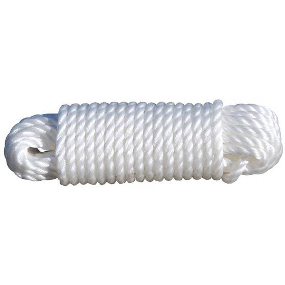 BCF Silver Rope Tie Down 12mm x 15m