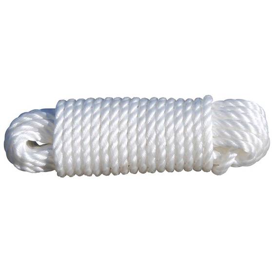 BCF Silver Rope Tie Down 6mm x 15m, , bcf_hi-res