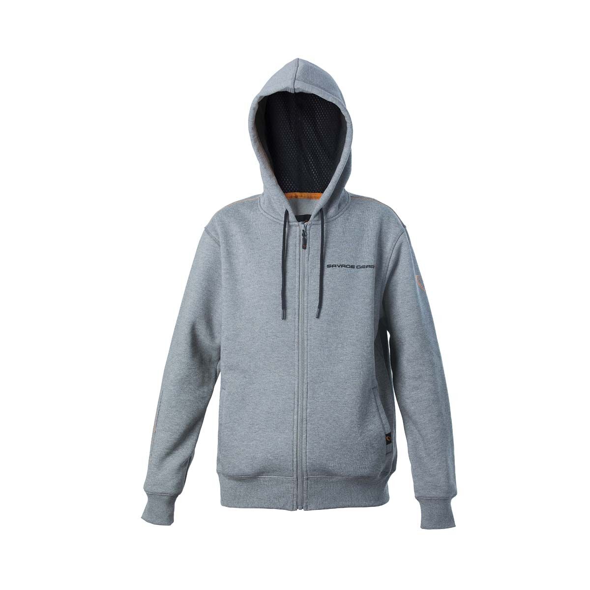Savage Gear Men&rsquo;s Classic Zip Hoodie Grey S, Grey, bcf_hi-res