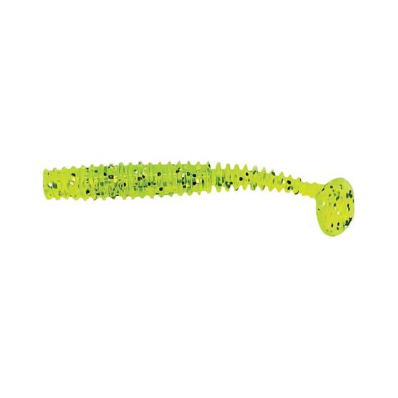 Damiki Tachi Shad Soft Plastic Lure 2.7in Chartreuse Silver, Chartreuse Silver, bcf_hi-res